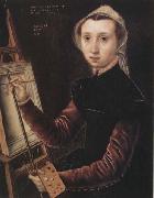 Catharina Van Hemessen Self-Portrait oil painting reproduction
